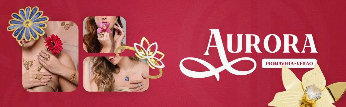 Banner Aurora Primavera-Verão