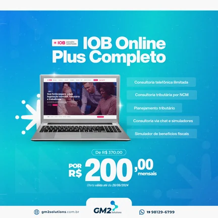 Anúncio IOB Online Plus Completo — criativo 4