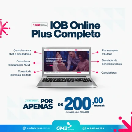 Anúncio IOB Online Plus Completo — criativo 5